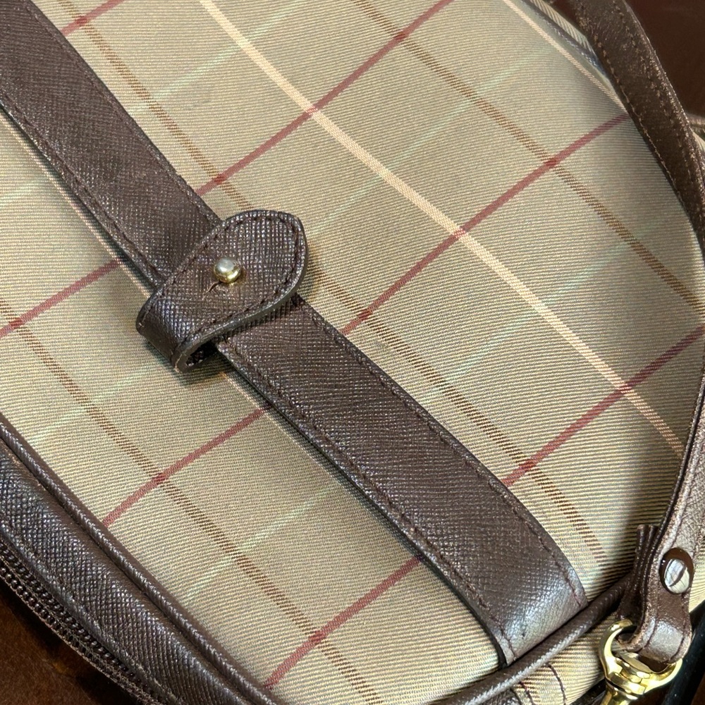 Burberrys Tan Plaid Crossbody - Picture 12 of 17